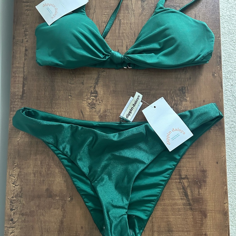 Dippin' Daisy's Emerald Bikini Set